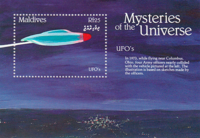 Illustration for article titled Awesome science fiction postage stamps from around the world
